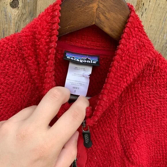 Patagonia R2 Fleece Jacket Small Red - Picture 4 of 5